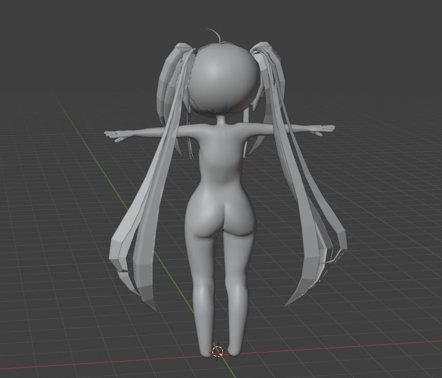 ツインテを作りなおしているんですよ！なんで！はやく服作って！