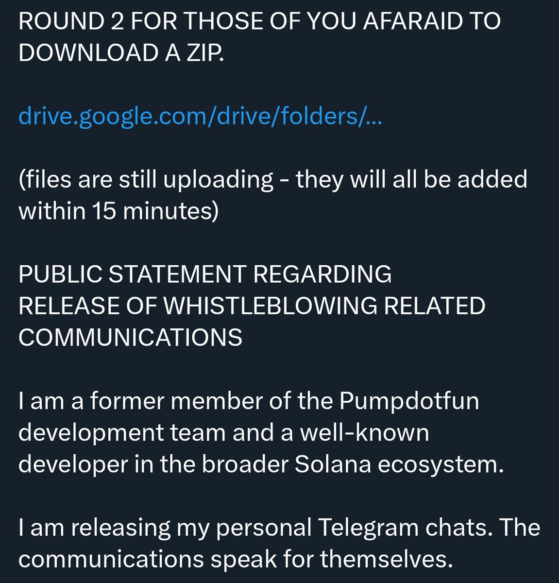 The Solana Post tweet media