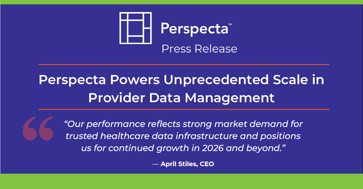 GoPerspecta's tweet photo. Big milestone! We now manage 630 million provider records across 4,800 clients, powering provider data infrastructure at true enterprise scale.
https://t.co/WAa69HO1sK

#HealthcareInnovation #ProviderData #SaaS #HealthPlans #EnterpriseScale #PressRelease https://t.co/ct4nKrr5t8