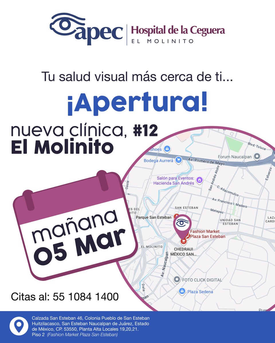 APEC Hospital de la Ceguera tweet media