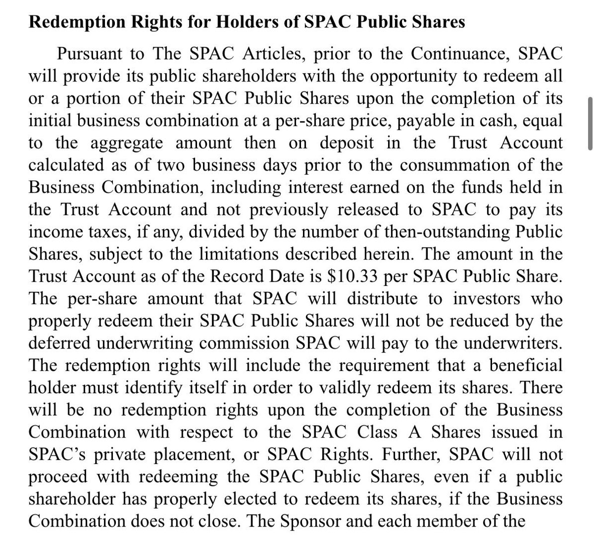 SPAC Trader tweet media