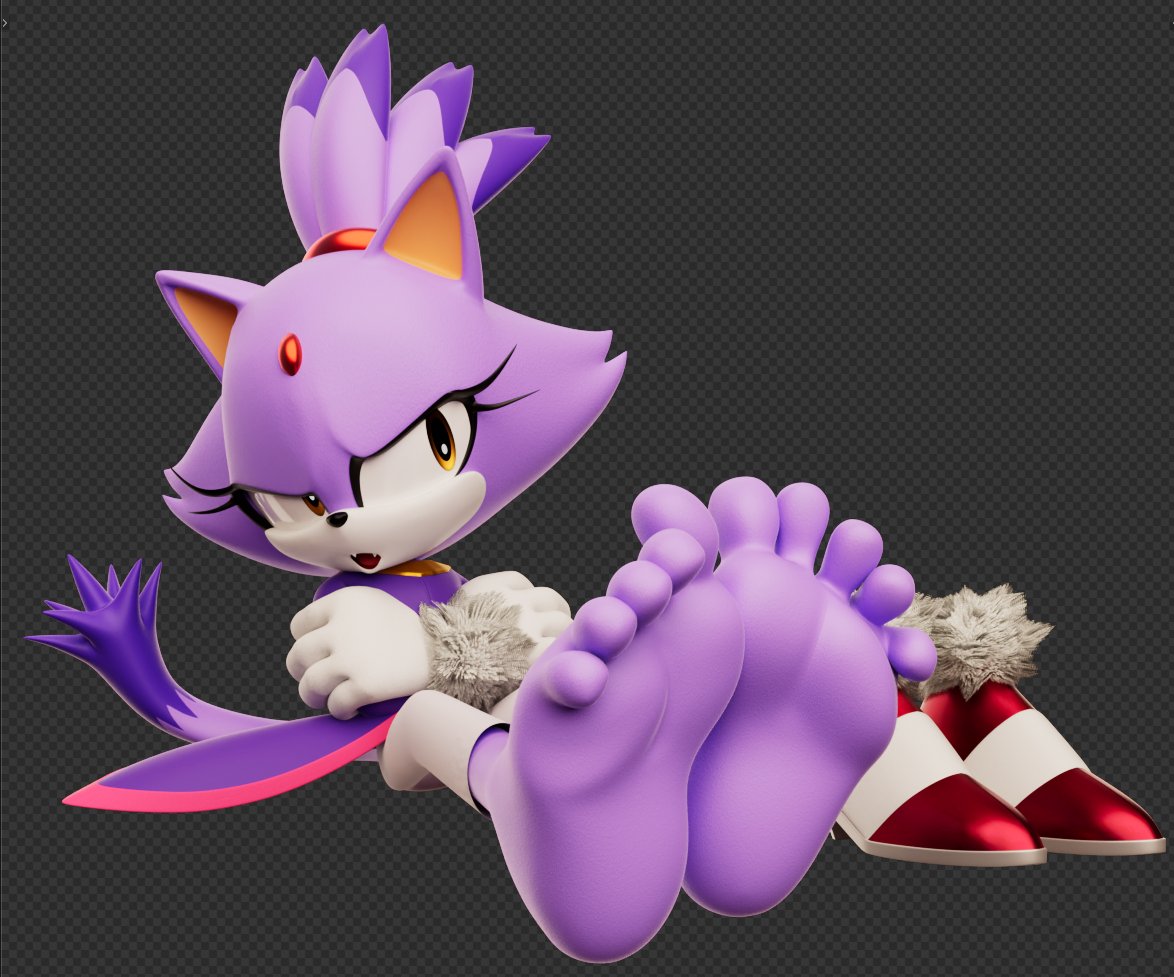 Another random Blaze, wanted to try pushing her expression harder than I usually do