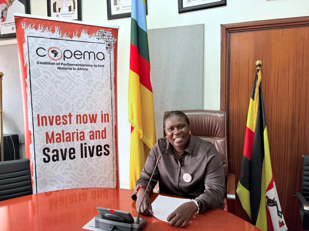 ImpSanteAfrique's tweet photo. On February 23rd, 2026 at the Parliament of Uganda 🇺🇬, @ImpSanteAfrique met with members of @COPEMA_Malaria for strategic discussions on domestic health funding.

Together, we are working to strengthen national commitments and more domestic resources mobilization to #EndMalaria https://t.co/Bd22OF3UOh