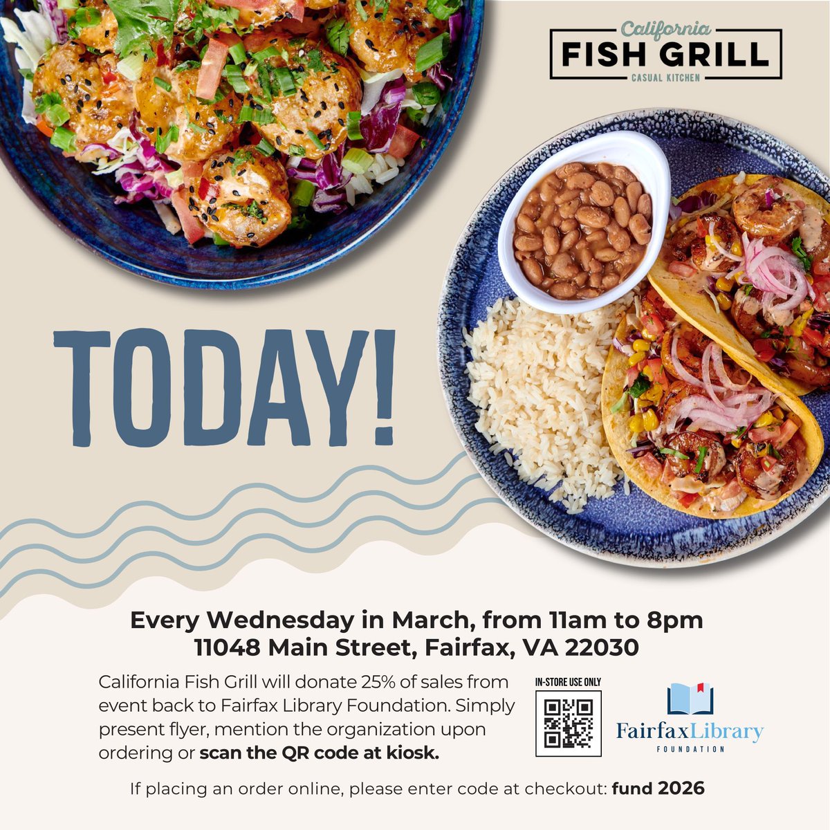 Fairfax Library Foundation tweet media