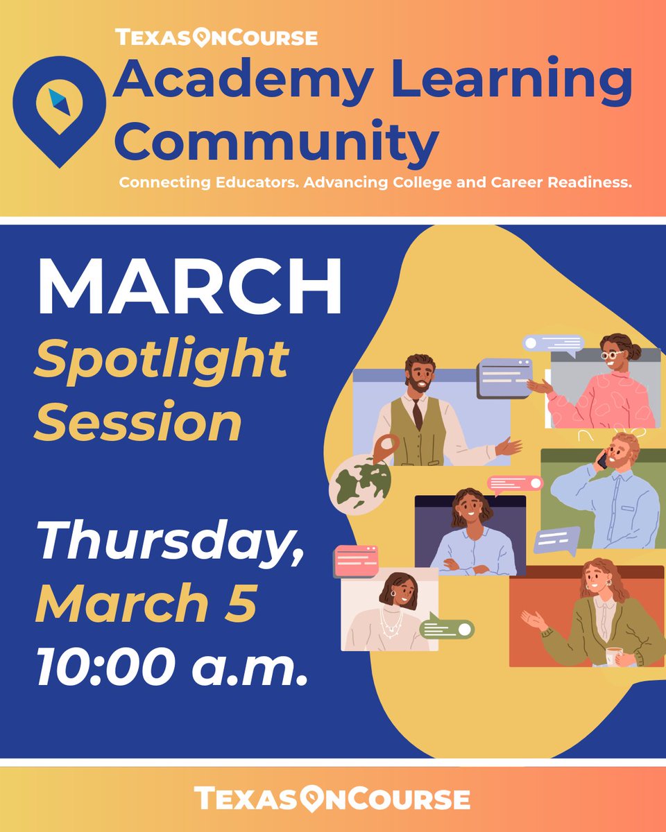 Texas OnCourse tweet media