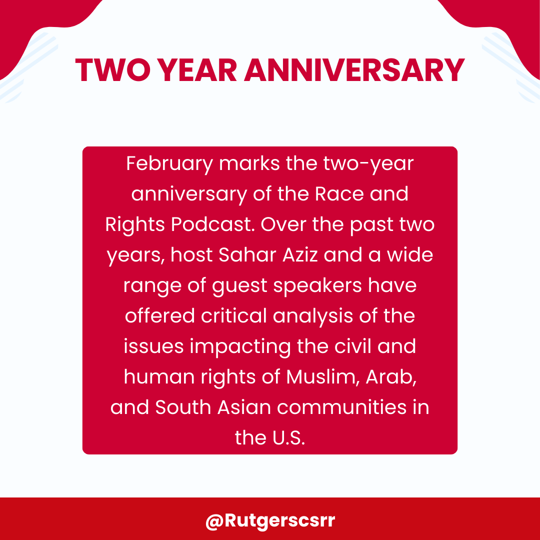 Center for Security, Race and Rights tweet media