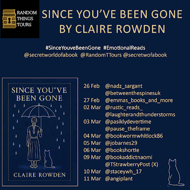 RandomTTours's tweet photo. Bookworm: Since You've Been Gone- Blog Tour https://t.co/JaAa2slDas
@secretWofabook #RandomThingsTours @skbookwormfever https://t.co/Jy6VArRNB4