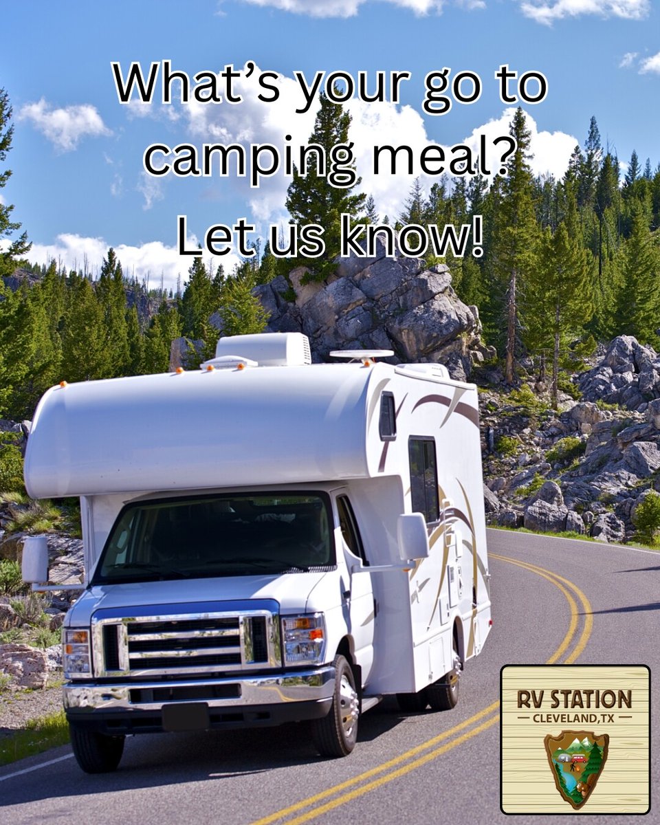 Campfire burgers or breakfast tacos? It’s the food that makes the memories even better. 🌮🍔

Visit us today! 🔗 rpb.li/c6e9d

#RVStation #TexasCamping #RVAdventure