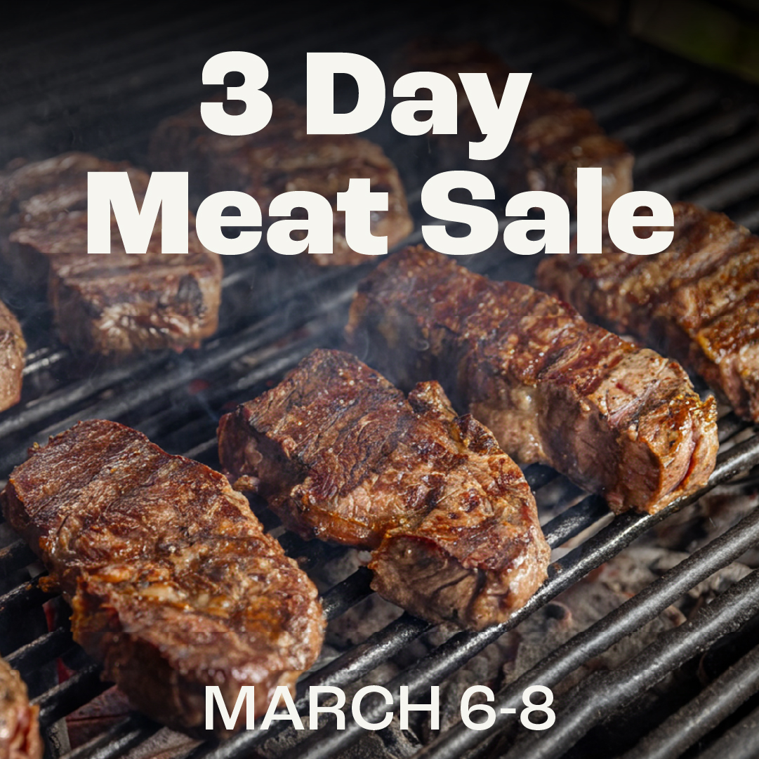 rosauers's tweet image. Stock your freezer and save big during our exclusive 3-Day Meat Sale from March 6–8! 🥩🔥 From premium butcher cuts to your favorite family staples, get the best quality at unbeatable prices all weekend long.

#Rosauers #MeatSale #ButcherBlock #StockUp #WeekendSavings