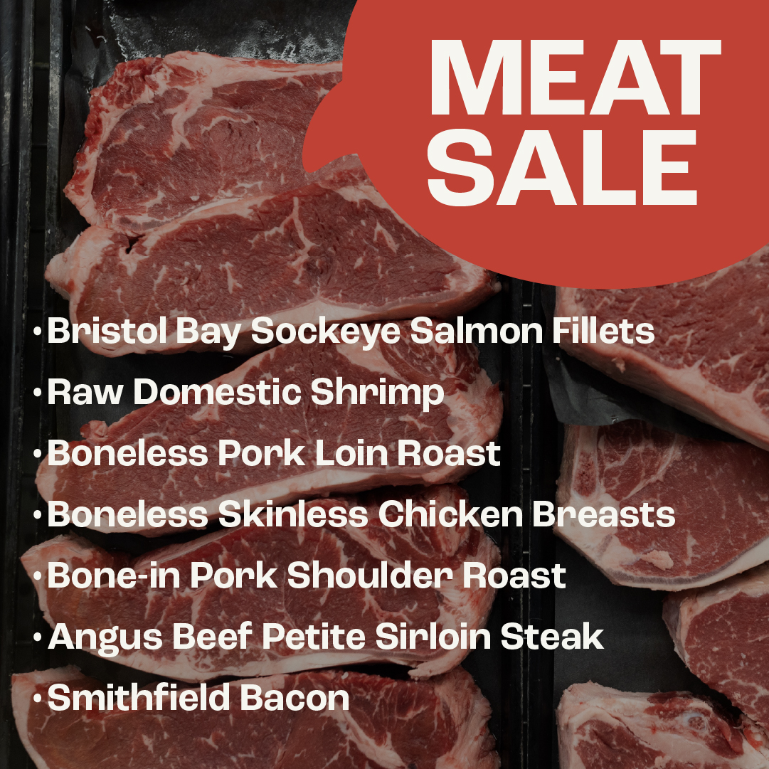 rosauers's tweet image. Stock your freezer and save big during our exclusive 3-Day Meat Sale from March 6–8! 🥩🔥 From premium butcher cuts to your favorite family staples, get the best quality at unbeatable prices all weekend long.

#Rosauers #MeatSale #ButcherBlock #StockUp #WeekendSavings