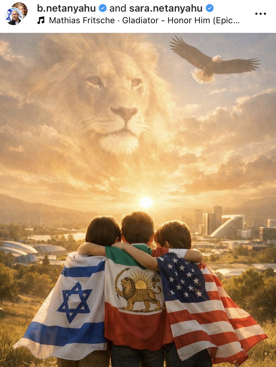 king_fishpoet's tweet photo. The friendship between Iran, Israel and USA will soon craft a new law and order in middle east. Thank you Mr. Prime Minister for standing with us.
#CyrusAccords
@netanyahu
#ThankYouNetanyahu
#Am_Israel_Chai 🇮🇱🇮🇷🇺🇸 https://t.co/Auw472wS4Z