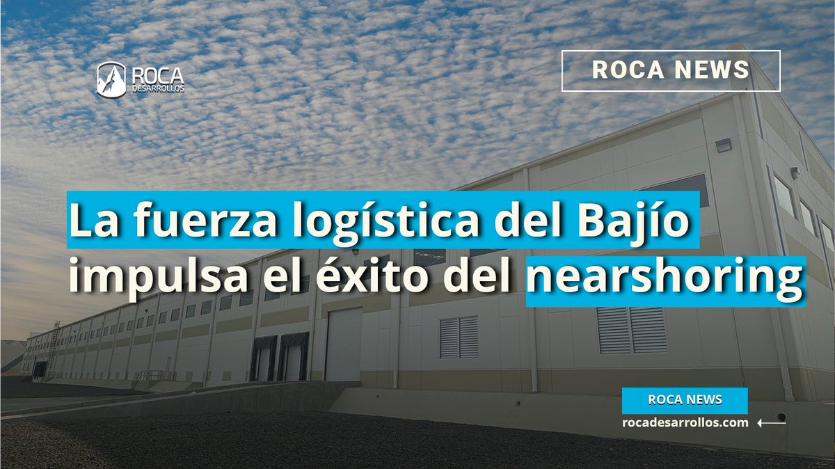 Invertir en el Bajío significa aprovechar un ecosistema diseñado para la eficiencia logística. Conoce por qué la disponibilidad de energía y el talento calificado lo mantienen como el destino líder

Lee la nota completa en nuestro sitio: bit.ly/40cdEER

#Manufactura