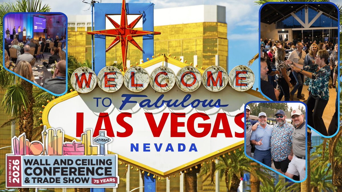 WallCeilingShow's tweet photo. There’s a reason exhibitors come back. 

Focused audiences. Real leads. 
👉 Exhibit at the Wall and Ceiling Conference &amp; Trade Show  
https://t.co/tWbsGIqWCk

#Construction #drywall #BuildingMaterials https://t.co/WIbUzKvE04