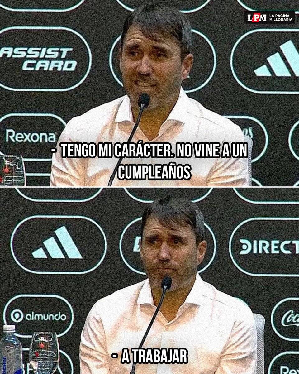 Dijo y me conquistó.