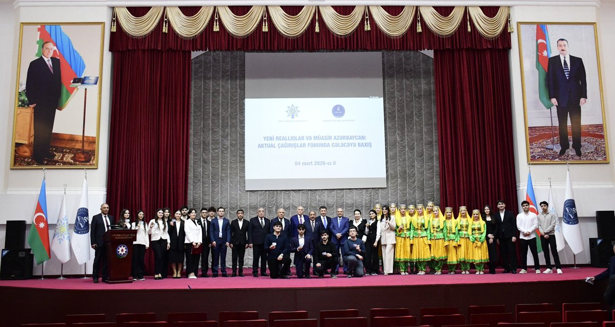 Yeni Azərbaycan Partiyasının və Azərbaycan Tibb Universitetinin birgə təşkilatçılığı ilə “Yeni reallıqlar və müasir Azərbaycan: aktual çağırışlar fonunda gələcəyə baxış” mövzusunda tədbir keçirilib.

yap.org.az/az/view/news/1…