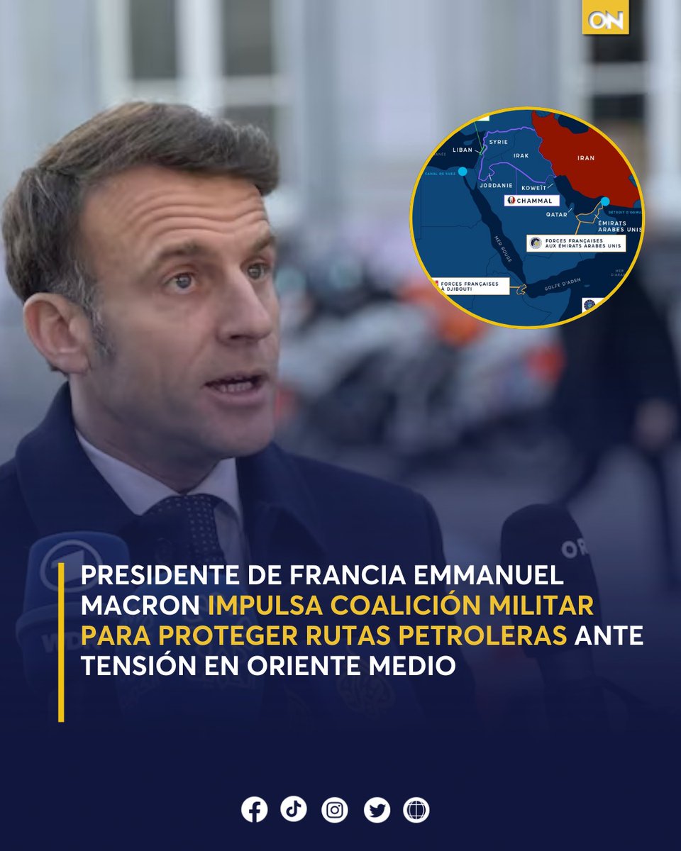 11_Noticias's tweet photo. 🇫🇷 Francia ya dio un paso importante al reforzar su presencia militar en la zona, incluyendo el envío del portaviones Charles de Gaulle. 

Conoce los detalles aquí 👉🏻 https://t.co/KRvt8CYIqV

#Francia #CoalicionMilitar #Interncional https://t.co/TiYHnILzvU