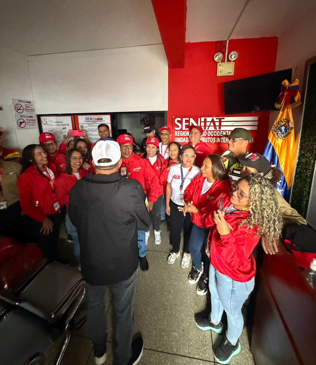 SENIAT_Oficial's tweet photo. ¡GESTIÓN TRIBUTARIA EFICIENTE EN NIRGUA! 🇻🇪❤️

Como parte de las acciones de supervisión para garantizar el cumplimiento efectivo de los procesos tributarios, realizamos una visita a la Unidad de Tributos Internos Nirgua, adscrita a la Gerencia de Tributos Internos Región… https://t.co/NMcVmzauzG