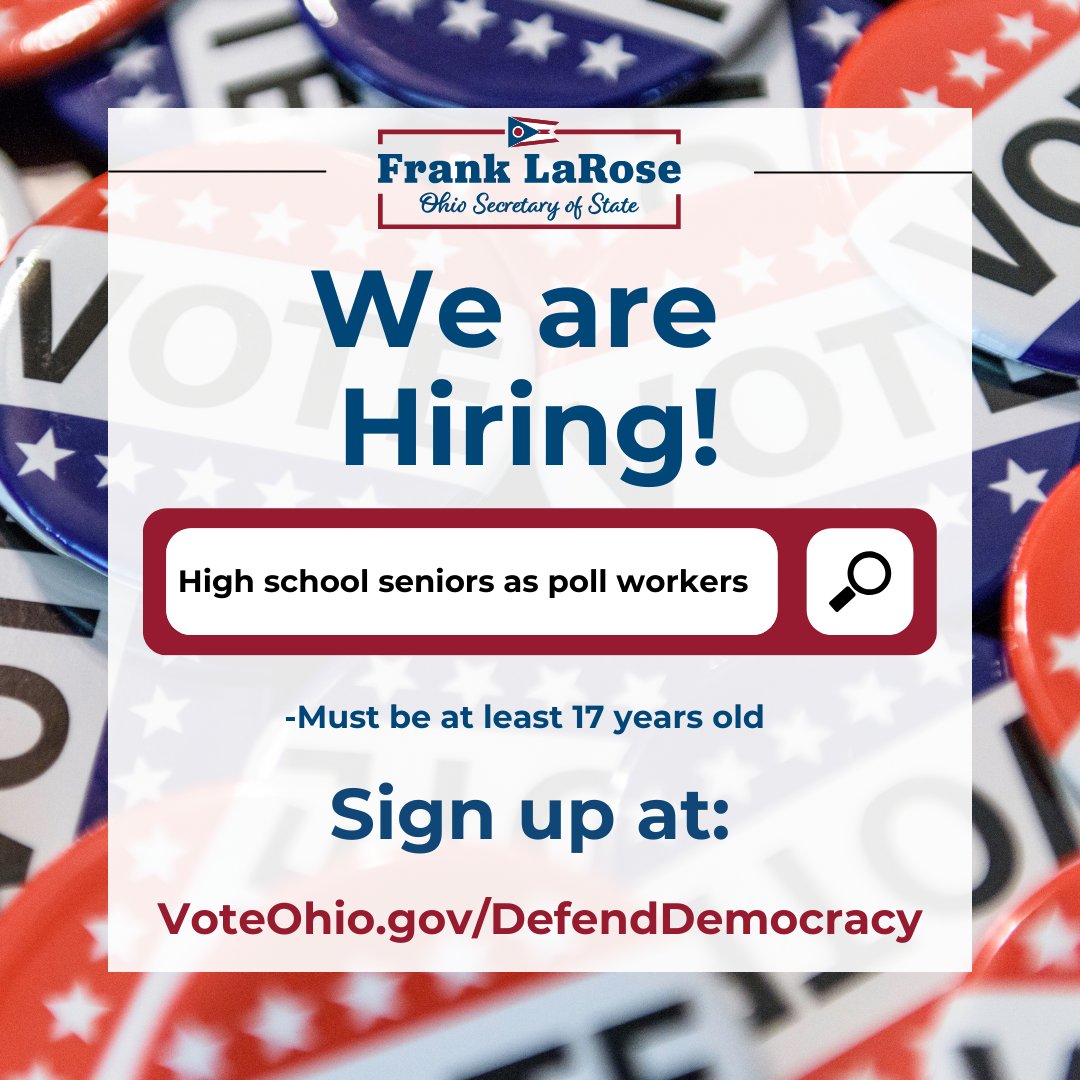 Ohio Secretary of State tweet media