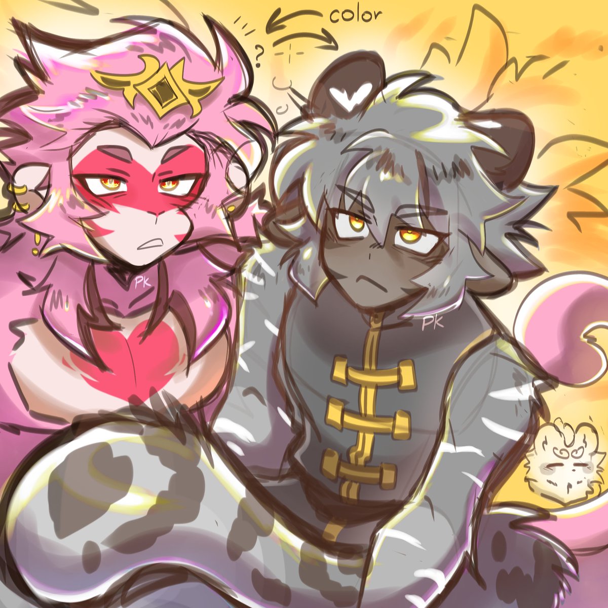 #doodleart #art #lmkoc #PKCreatorArt #PK 

Color switching🔄