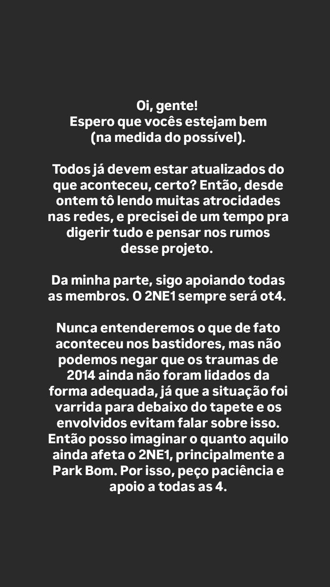 Projeto 2NE1 no Brasil tweet media