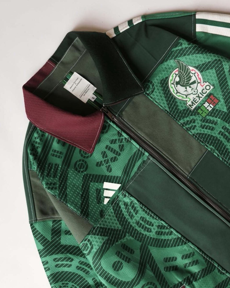 This adidas and Mexico worker jacket goes hard.