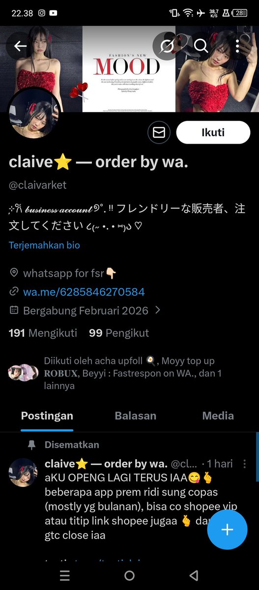 ꒰ა Hazelyra fast on wa tweet media