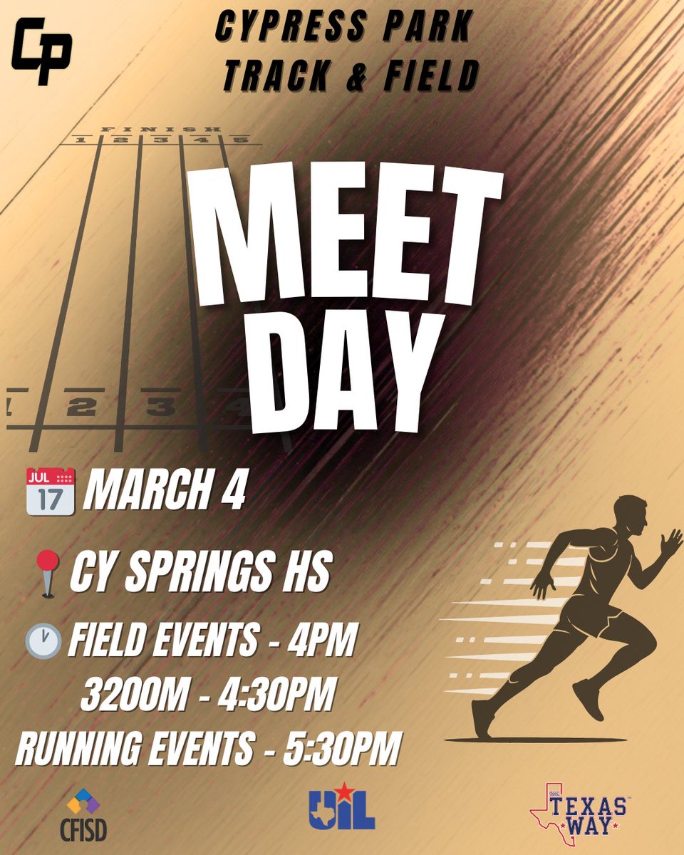 Cypress Park Boys Track & Field tweet media
