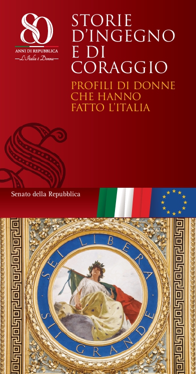 SenatoStampa's tweet image. #LItaliaèDonna. In occasione della mostra "Il volto delle donne" per gli 80 anni della #Repubblica senato.it/CESUS/voltodel… è stata pubblicata un'edizione rivista e ampliata di "Storie d'ingegno e di coraggio. Profili di donne che hanno fatto l'Italia" senato.it/sites/default/…