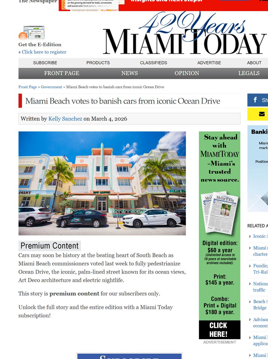 volvoshine's tweet image. Oh snap!

About damn time
#MiamiBeach #Miami