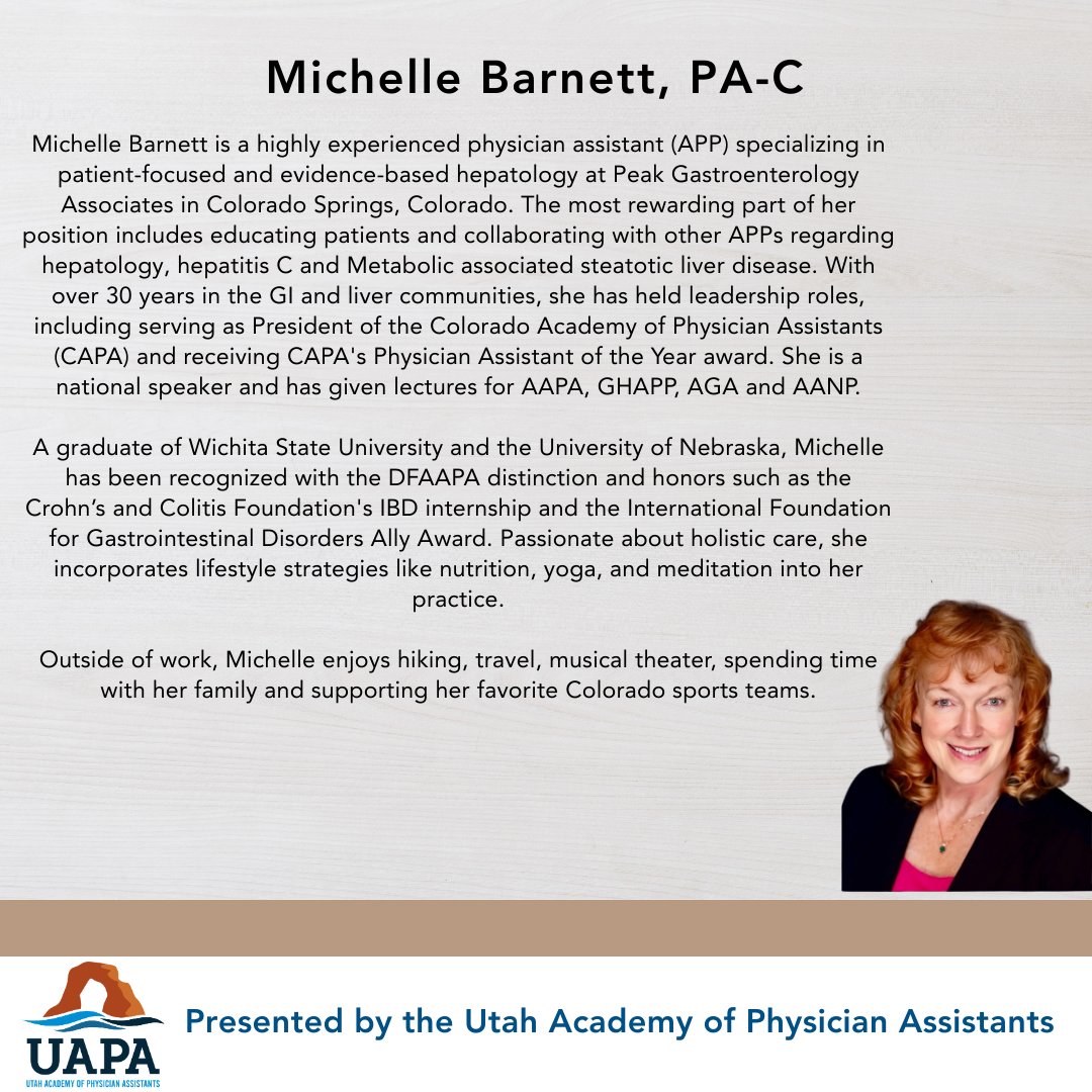 Utah Academy of PAs tweet media