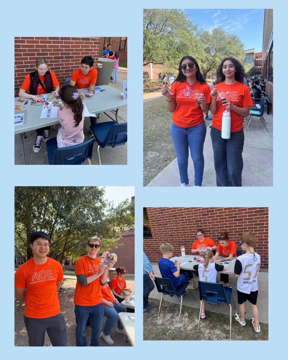 SHSUForensicSci's tweet photo. Shout‑out to the students in Dr. Rachel Houston’s Forensic Biology class! 🙌
They volunteered at Science Fun Day at The Woodlands High School, guiding hands‑on activities that explored the science behind DNA profiling. Proud of their service and enthusiasm for science! 🧬✨ https://t.co/SBug6XbcEj
