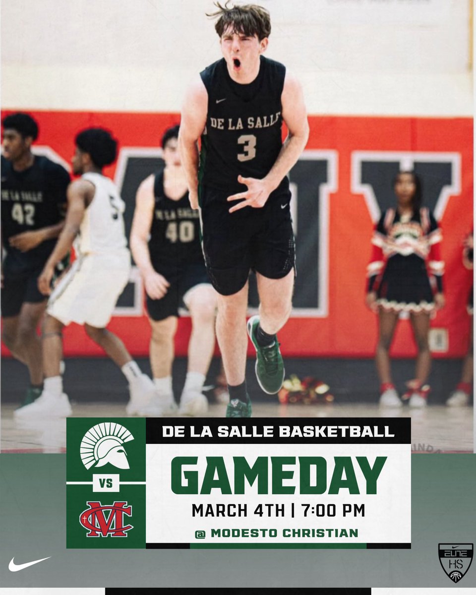 dlshsbasketball's tweet photo. It’s Game Day! The Spartans travel to Modesto Christian @MC_basketball in the @CIFState Open NorCal Quarterfinals.

@dlsathletics 

📍 Modest Christian HS
⏰ 7:00pm
🎥 NFHS Network https://t.co/4KBRkMXigo