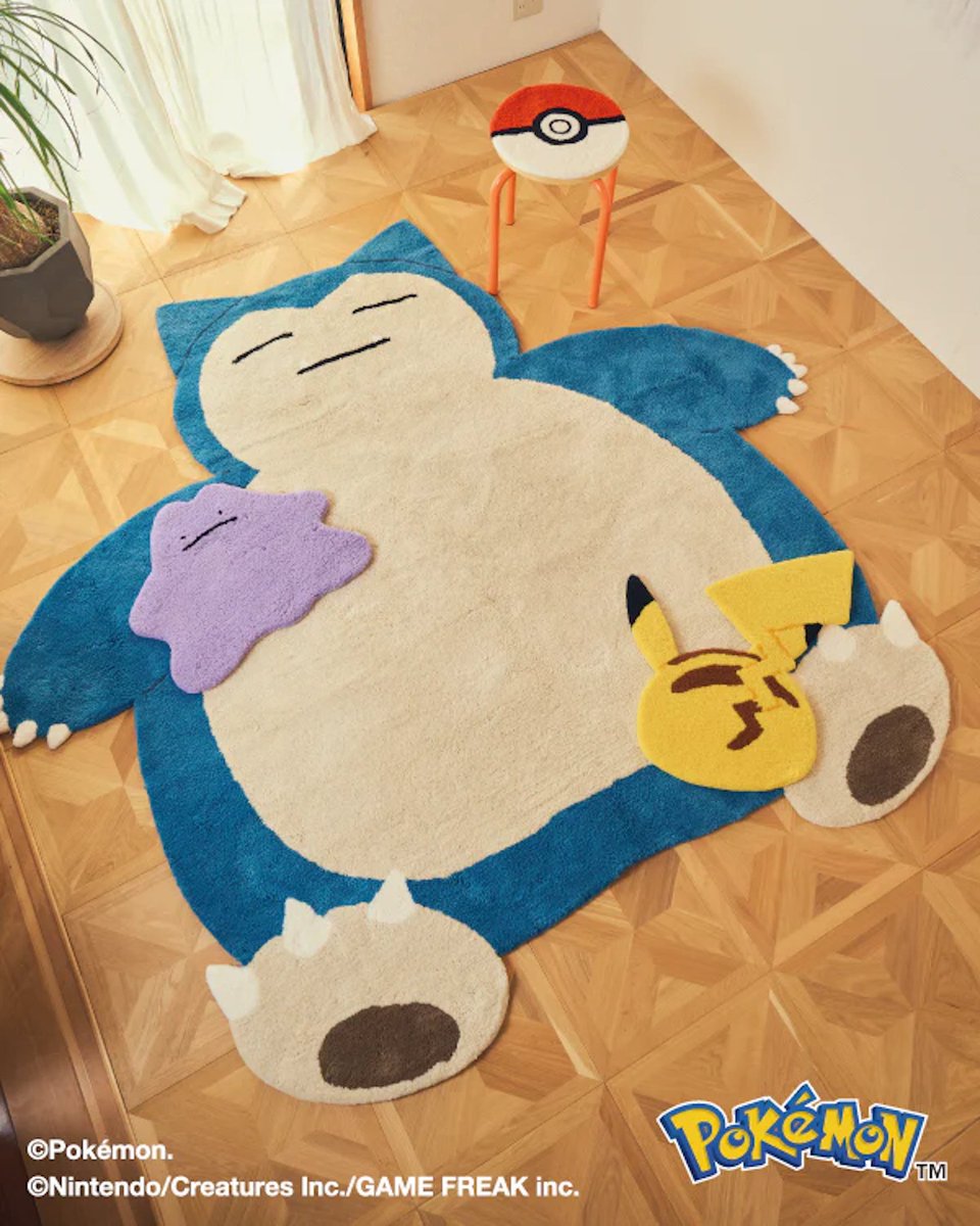 ModernNotoriety's tweet photo. Pokémon is dropping an official collaboration with MIYOSHI RUG https://t.co/EujSuIHrBs