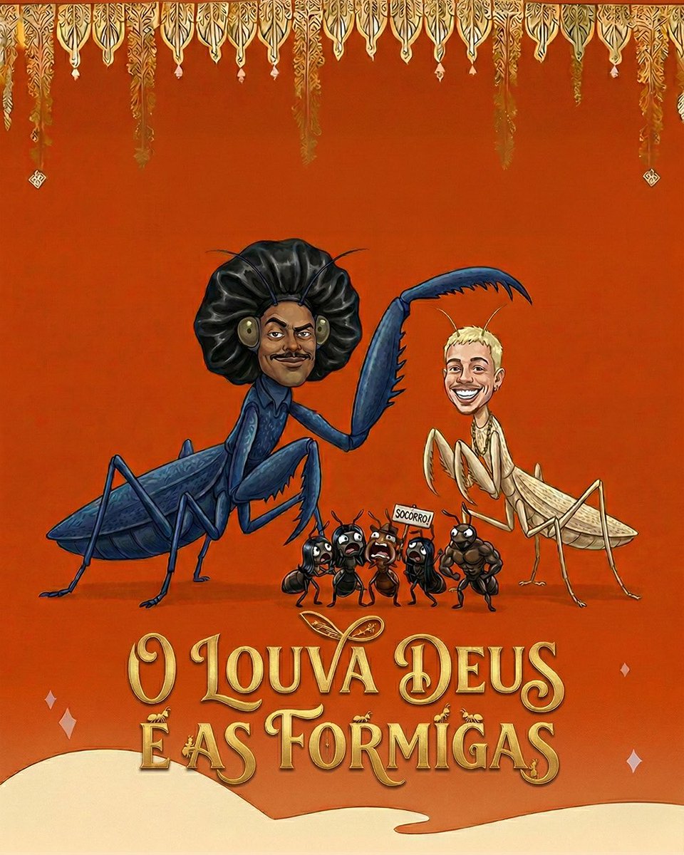 A fábula que a gente gosta... 🐜♟️

#BBB #BBB26 #TeamBreno #BrenoBBB26