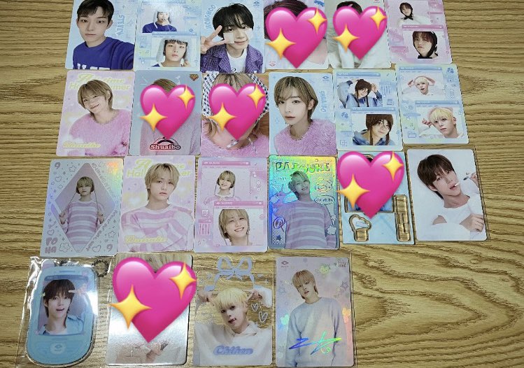 AHOF アホプ 交換 トレカ 아홉 韓国 福福福 weverse特典 譲