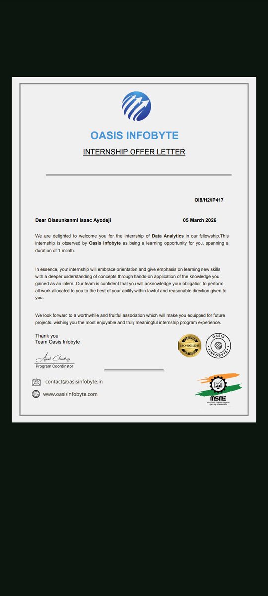 Olasunkanmi Isaac Ayodeji tweet media