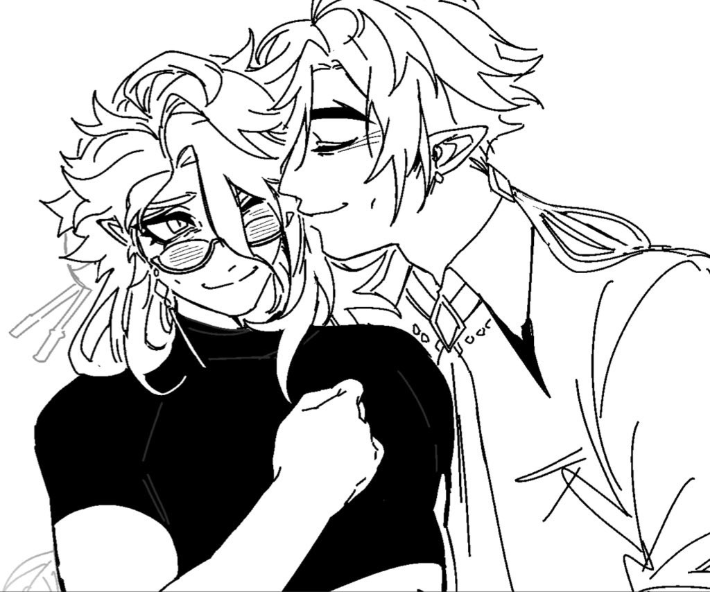 have u drawn baizhu any,, im #newgen fan - cw / suggestive. yuuuup