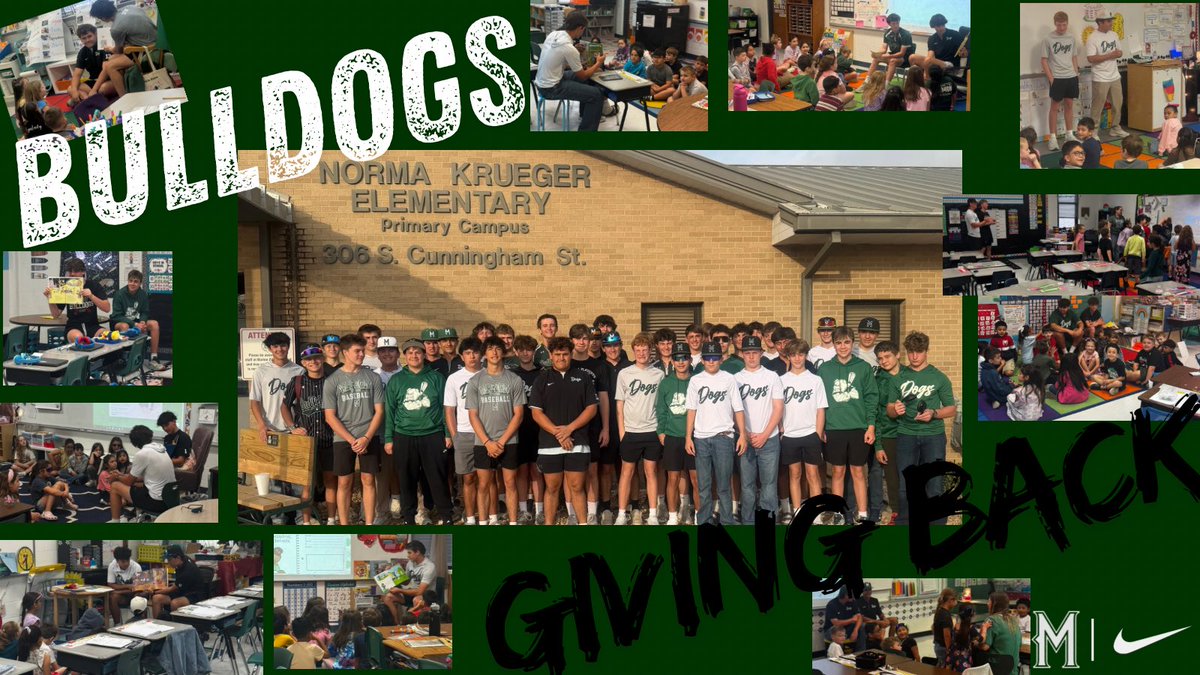 baseball_marion's tweet photo. Today our program had the opportunity to read to the Bulldog Pups at the elementary school. 

@Marion_Bulldogs @MarionAthBoost @MarionHsTx @misdbulldogway 
@CoachTTesch @Coach_TaylorMHS @Coach_Casey17 https://t.co/cR2Kn9T0BB