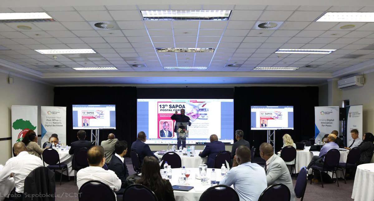 MondliGungubel_'s tweet image. This morning, I opened the SAPOA forum under the theme: “Unlocking the Potential of Postal &amp;amp; Logistics: Driving Economic Growth &amp;amp; Development” 

This was not just about opening a conference. It was about unlocking a future.

📍Cape Town, South Africa

#SAPOA
#LeaveNoOneBehind 🇿🇦