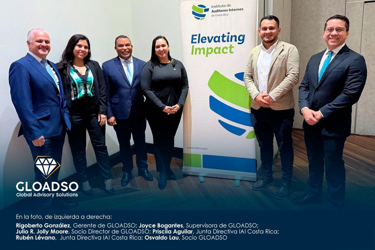 GLOADSO's tweet photo. GLOADSO participó por 2do año en el Desayuno Ejecutivo del IAI Costa Rica. Osvaldo Lau presentó la conferencia “Auditoría Interna con visión: cómo desarrollar un plan estratégico efectivo”. Felicitaciones al IAICR por impulsar el desarrollo de la auditoría interna en la región. https://t.co/G1NUkFhT2y