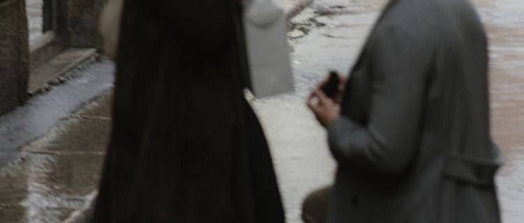 Love found them in the rain.