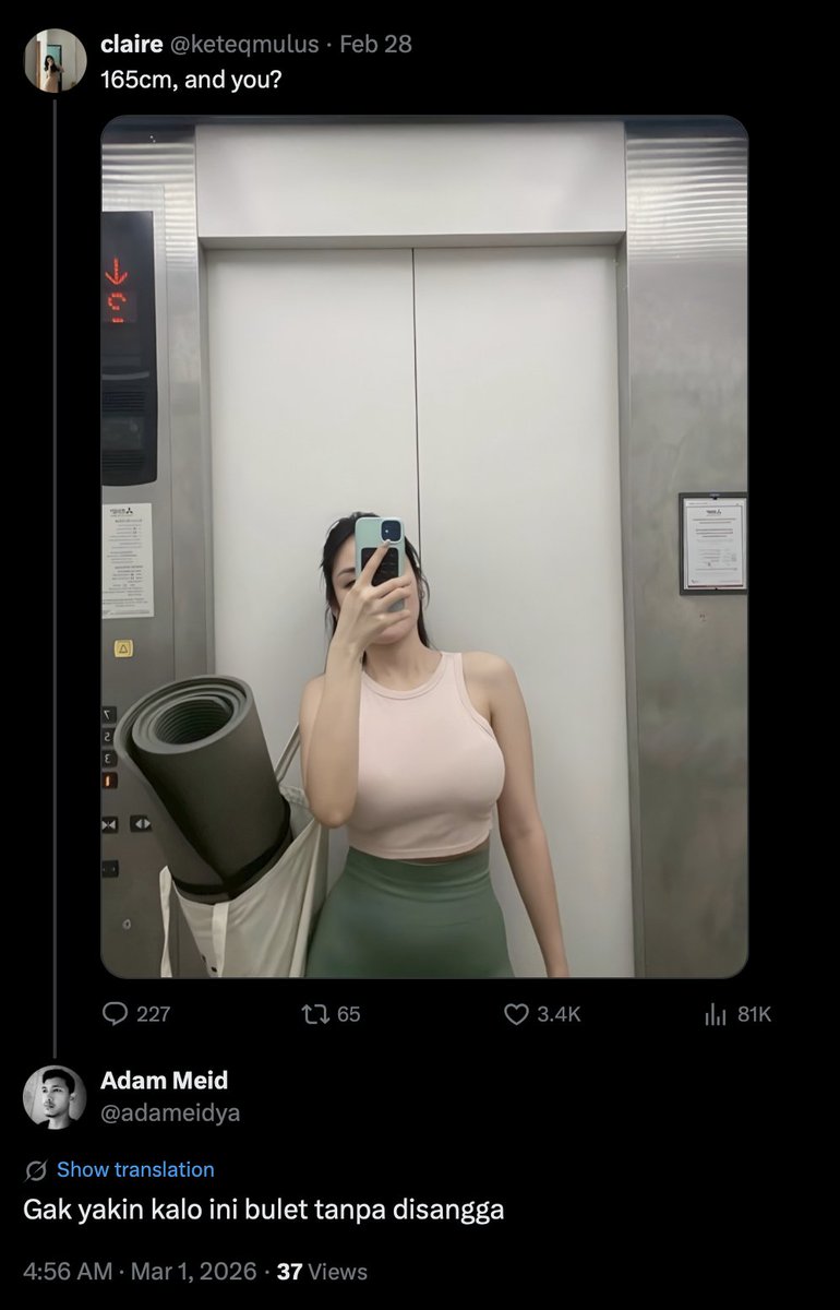 peakyartesian's tweet photo. @adameidya Yah… laki-laki yang ngetik begini selalu ketebak kualitasnya. Semoga “punya istri” cukup di angan-angan aja bang, gausah direalisasikan. Kasian nanti perempuan yang tidak beruntung itu 🙏🏼 https://t.co/j70TPUHaM9