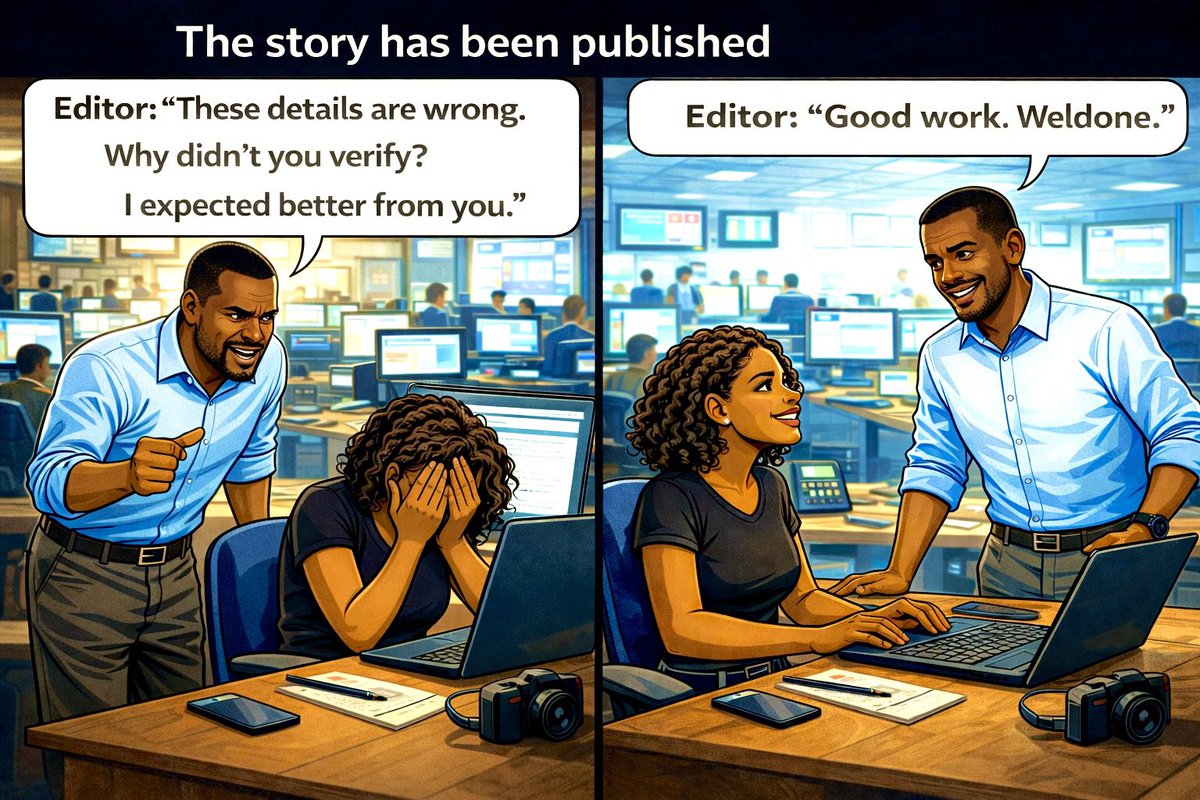 Gen AI Journalism with Titi tweet media