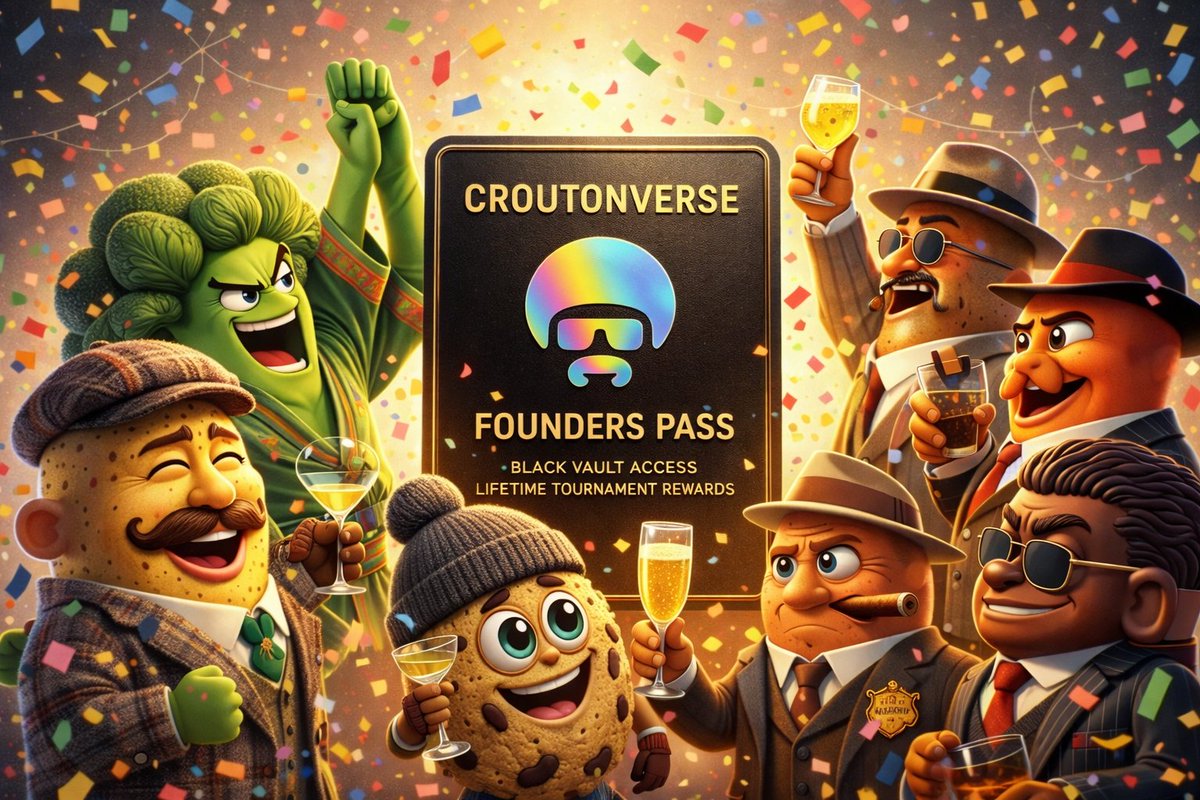 aundjatlast's tweet photo. Letโs gooo ๐ฅ
The @CroutonJonesCJT Founders Pass OG mint is live and I just locked mine in!!!!
Dragonlord Mint at 3 PM EST!!!
Huuuuuuuuggggeeeeeee day for the Croutonverse.
#FoundersPass #crispy #RespectIt https://t.co/cDfRHQjo2n