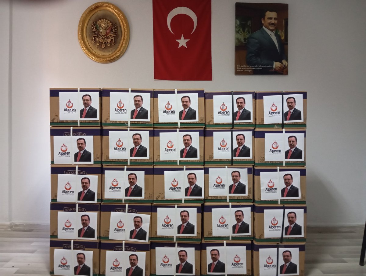 Yozgat Alperen Ocakları İl Başkanlığı olarak ihtiyaç sahibi ailelerimize ulaştırmak üzere yeni yardım kolilerimizi hazırladık. #alperenocakları #yozgatalperenocakları