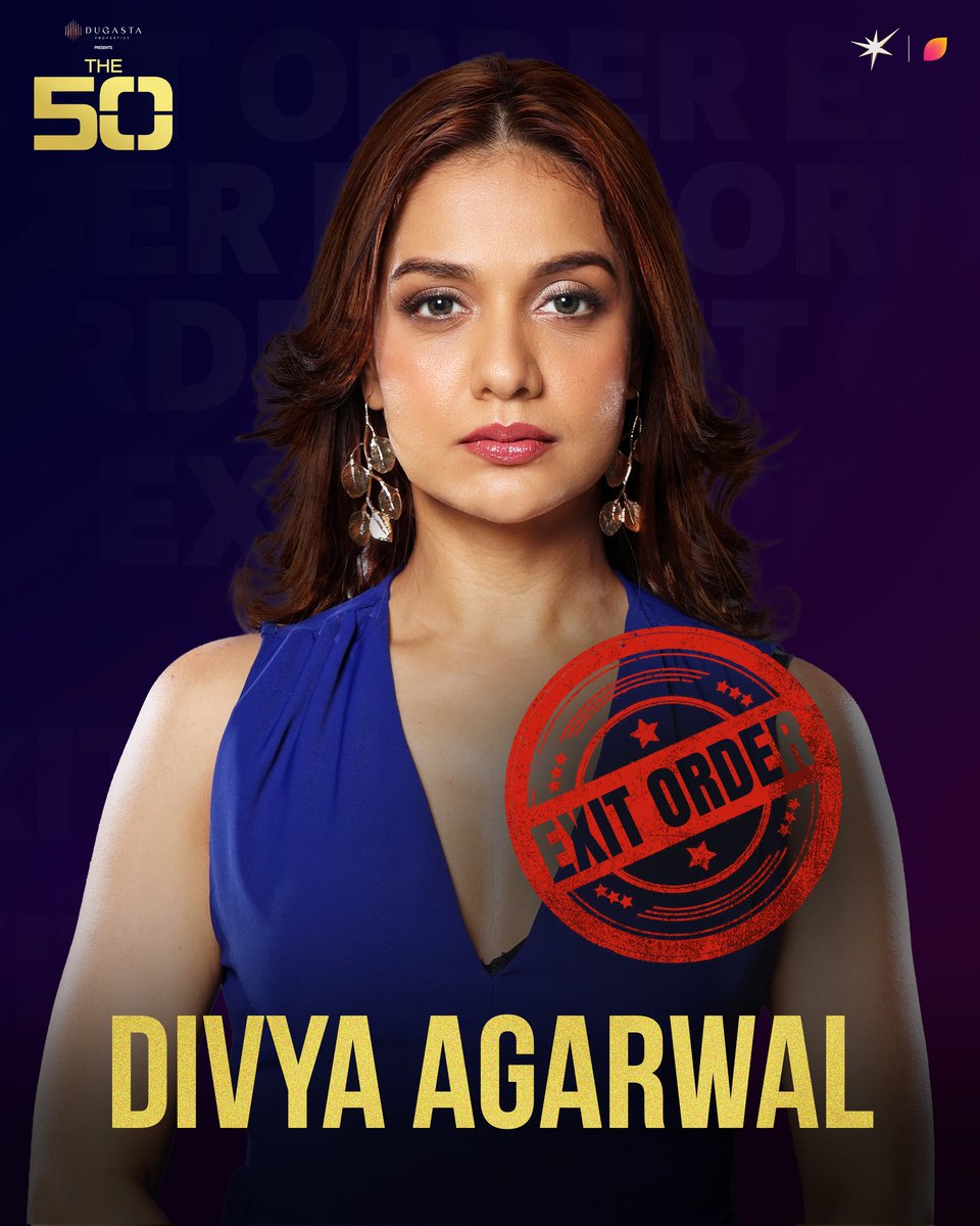 HotstarReality's tweet image. Alliance ke shaq ka shikaar bani #Divya, mila unhe EXIT ORDER!

Dekhiye #The50, streaming now on @JioHotstar aur aaj raat 10:30 baje #ColorsTV par