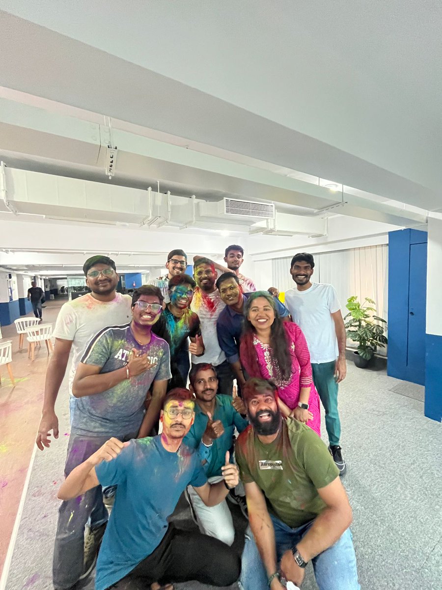 shieldfraud's tweet image. 🌈 Holi Hai! 🌈

What an explosion of colors and laughter at the SHIELD office today! #TeamSHIELD celebrated with vibrant rangoli, refreshing thandai, mouthwatering gujiyas, and epic color fights. Perfect recharge for creativity and collaboration ahead! 🎨🥳✨