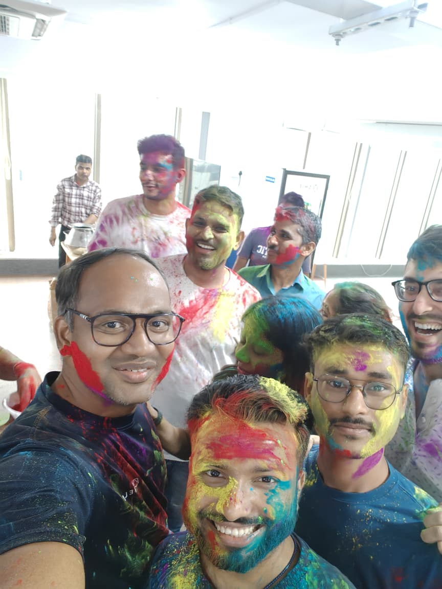 shieldfraud's tweet image. 🌈 Holi Hai! 🌈

What an explosion of colors and laughter at the SHIELD office today! #TeamSHIELD celebrated with vibrant rangoli, refreshing thandai, mouthwatering gujiyas, and epic color fights. Perfect recharge for creativity and collaboration ahead! 🎨🥳✨