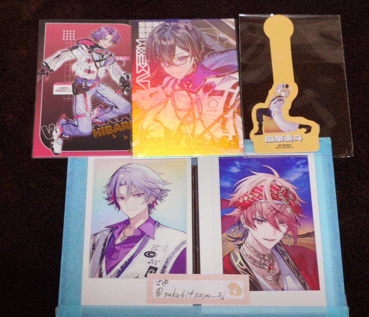 交換】にじさんじ VOLTACTION 台湾 台北 OU-EN CAFE ストロータグ