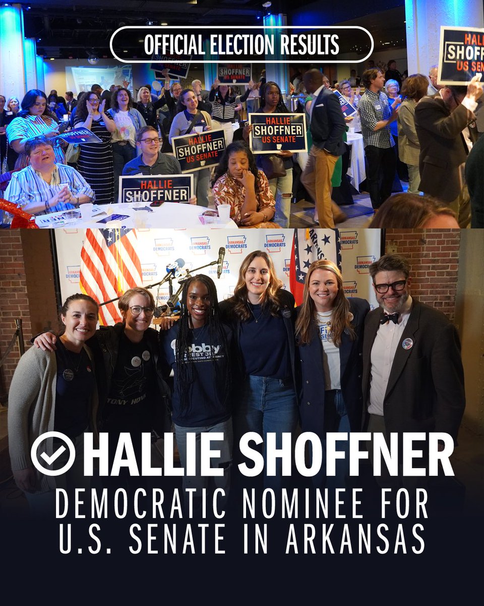 Democratic Party of Arkansas tweet media